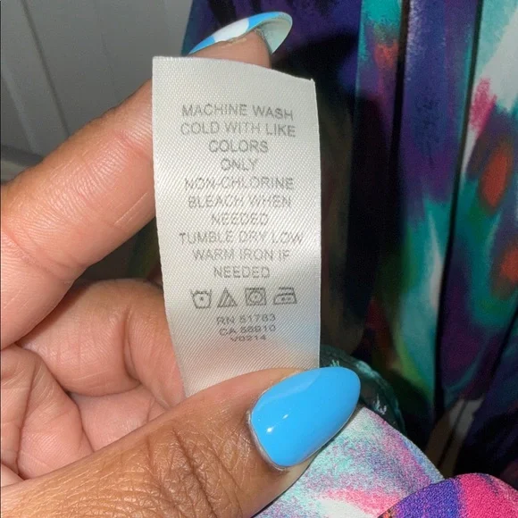 Maurices Multicolor Strappy High-Low Tank Top - Picture 4 of 6